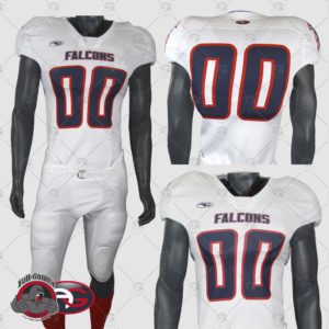 falcons white 300x300 - Football Uniforms