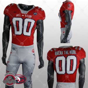 break the hudl red 300x300 - Football Uniforms