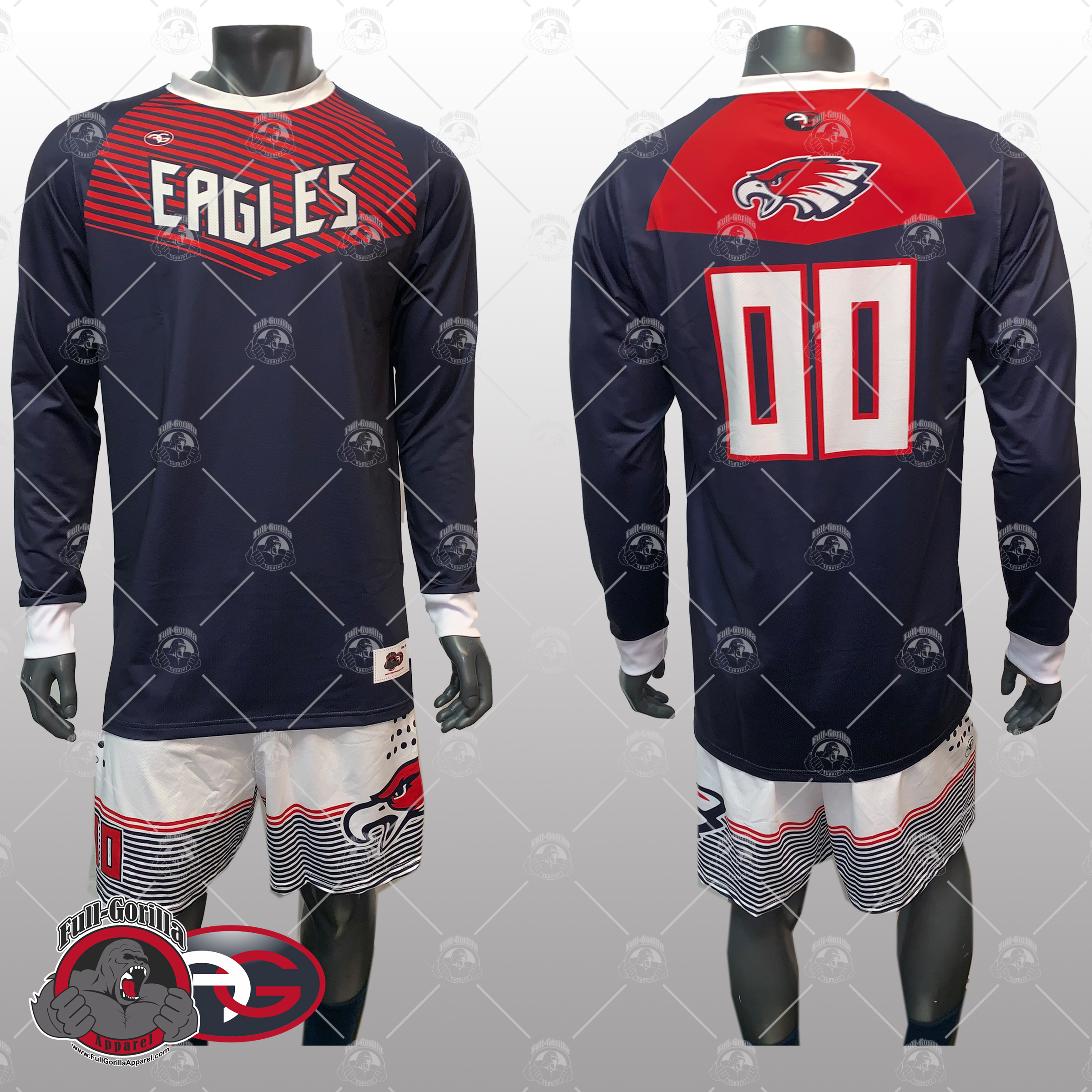 Eagles Basketball Uniform - Full Gorilla Apparel