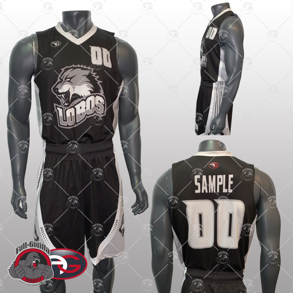 Lobos Basketball Uniform - Full Gorilla Apparel