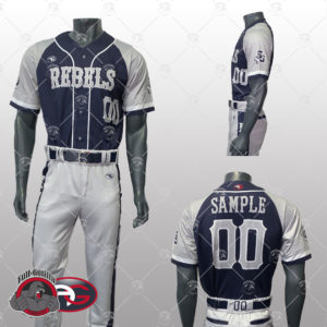 rebels silver 1 300x300 - Baseball Uniforms