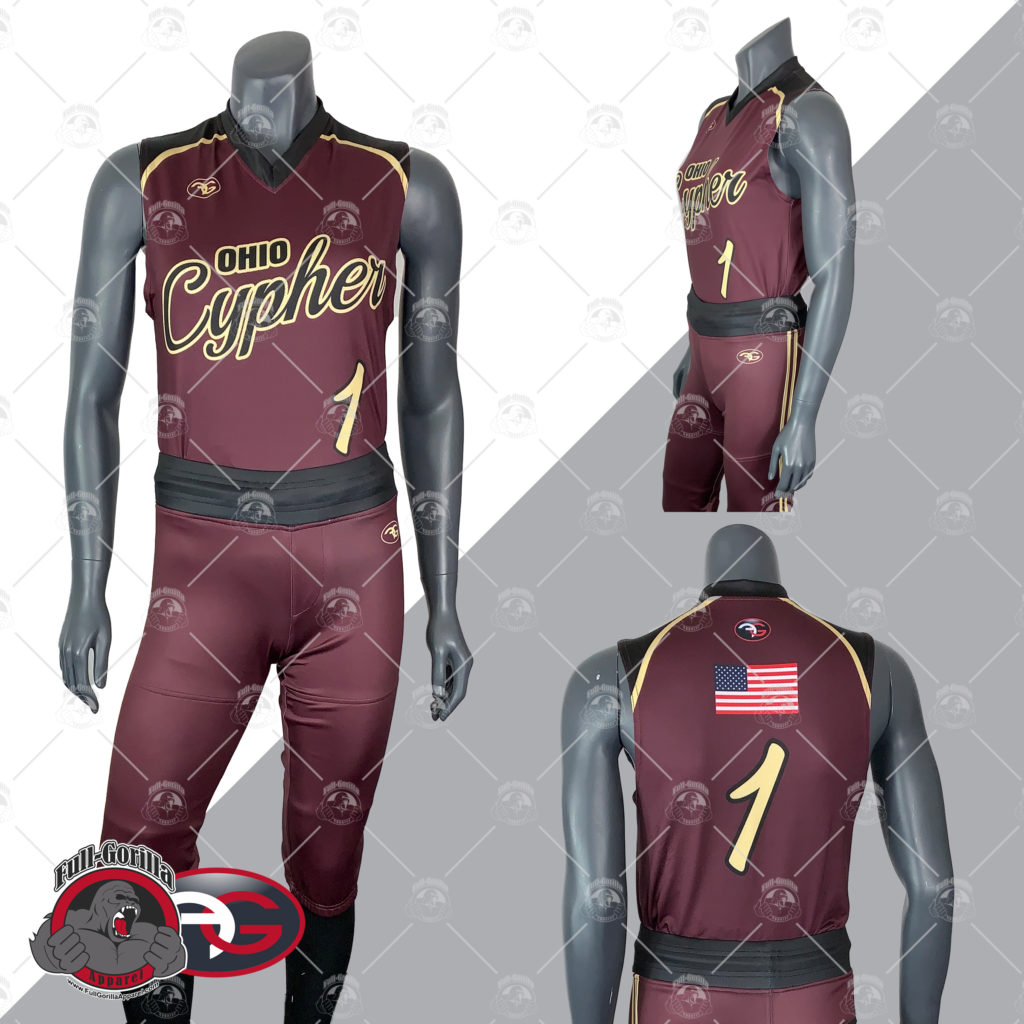 mens sleeveless softball jerseys