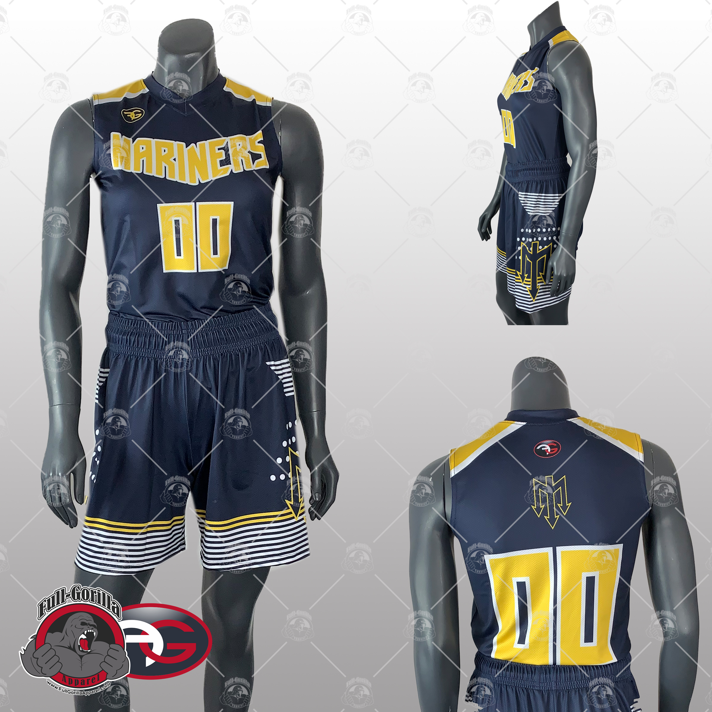 Basketball Uniforms Custom Basketball Jersey By Full Gorilla Apparel 