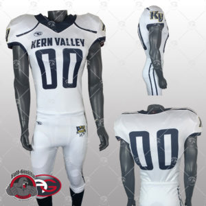 Kern Valley White 300x300 - Football Uniforms