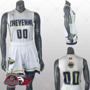 Cheyenne White 300x300 - Basketball Uniforms