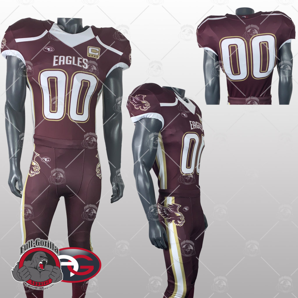 full football uniform