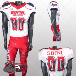 SDFNL white 300x300 - Football Uniforms