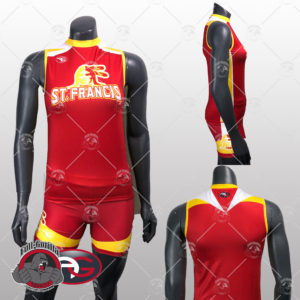 ST FRANCISS CHEER SLEEVELESS 300x300 - Other Custom Uniforms