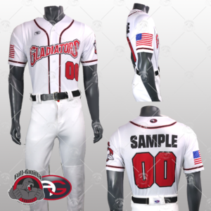GLADIATORS wht 300x300 - Baseball Uniforms