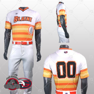blaine vneck wht 300x300 - Baseball Uniforms