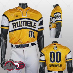 RUMBLE GOLD 300x300 - Baseball Uniforms