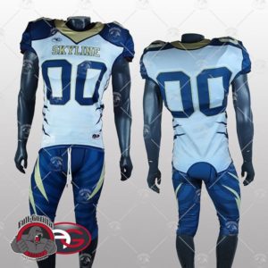 Sublimated Football Uniform Tigers Style